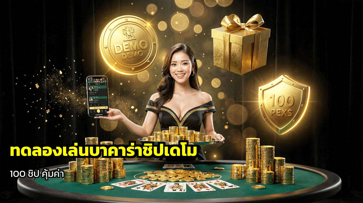 ทดลองเล่นบาคาร่าชิปเดโม