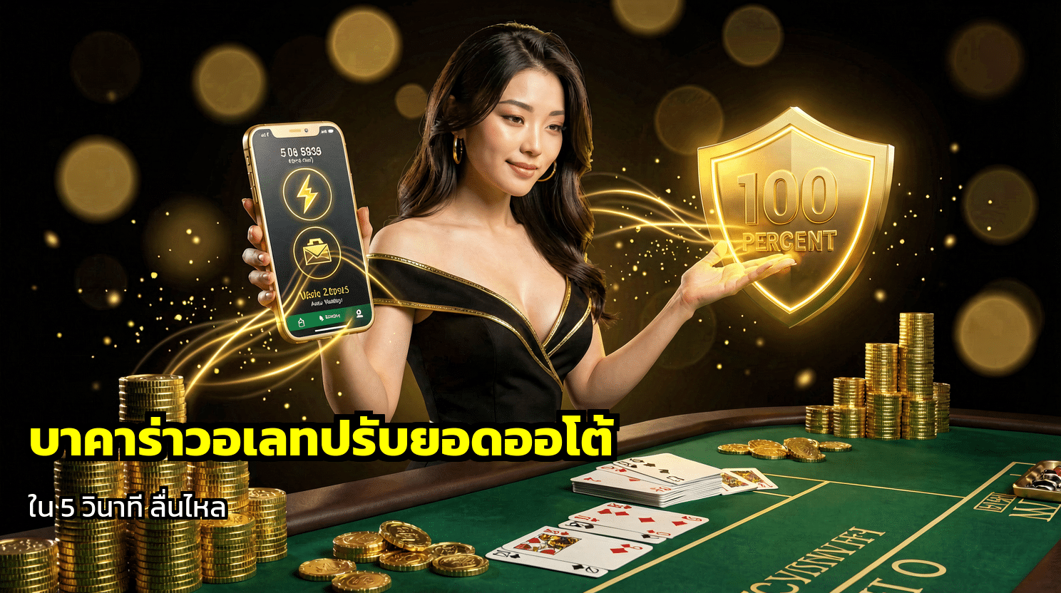 บาคาร่าวอเลทปรับยอดออโต้