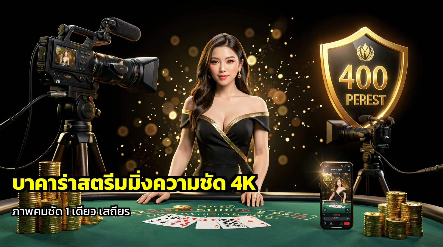 บาคาร่าสตรีมมิ่งความชัด 4K