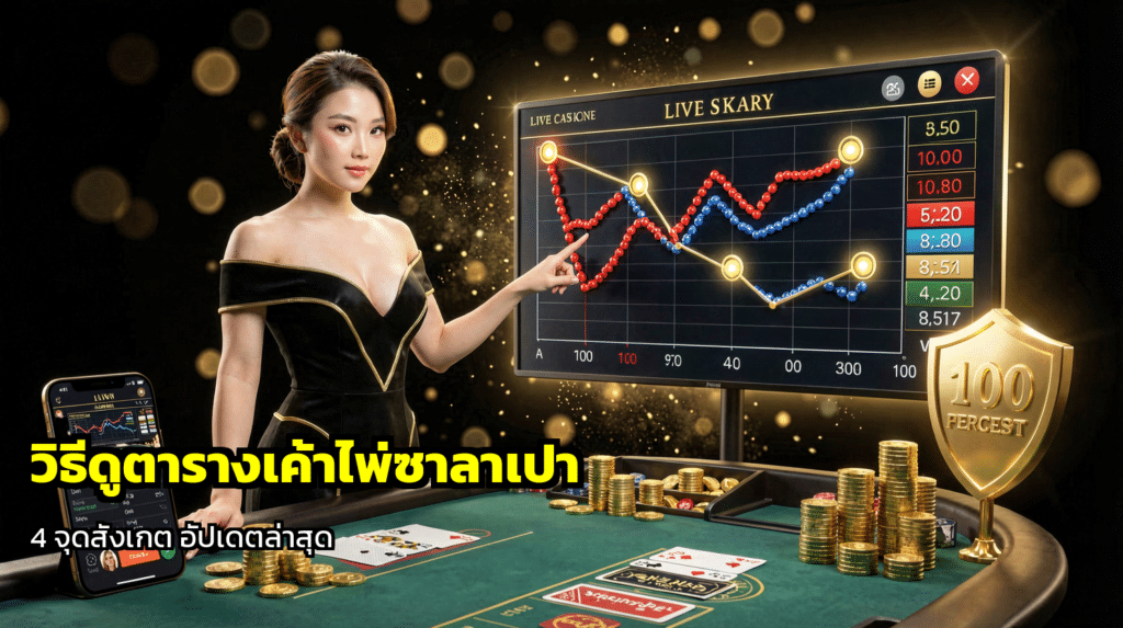 วิธีดูตารางเค้าไพ่ซาลาเปา