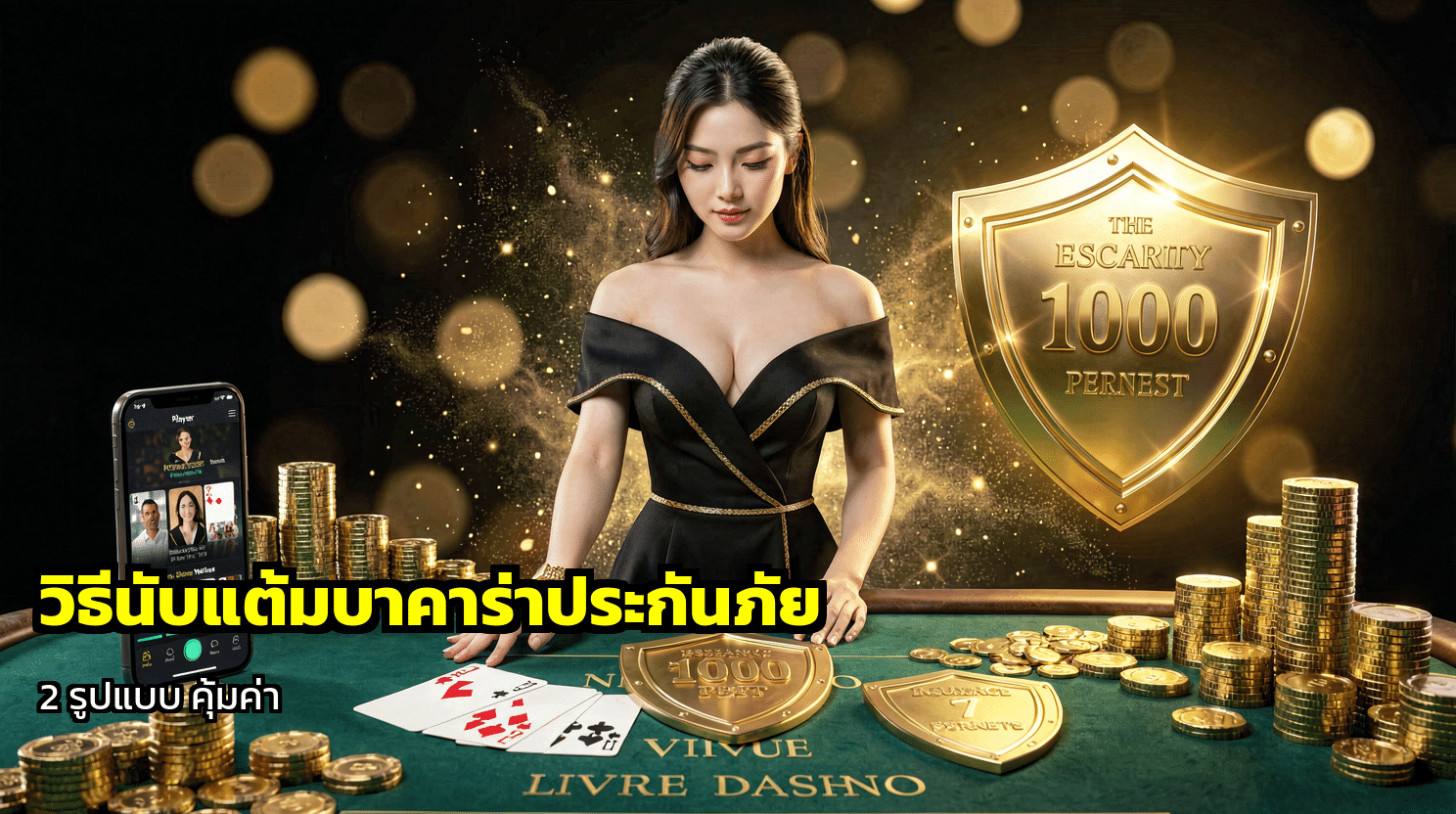 วิธีนับแต้มบาคาร่าประกันภัย