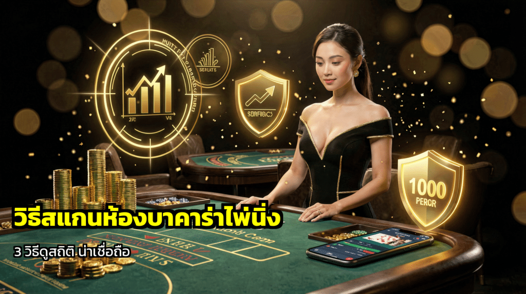 วิธีสแกนห้องบาคาร่าไพ่นิ่ง