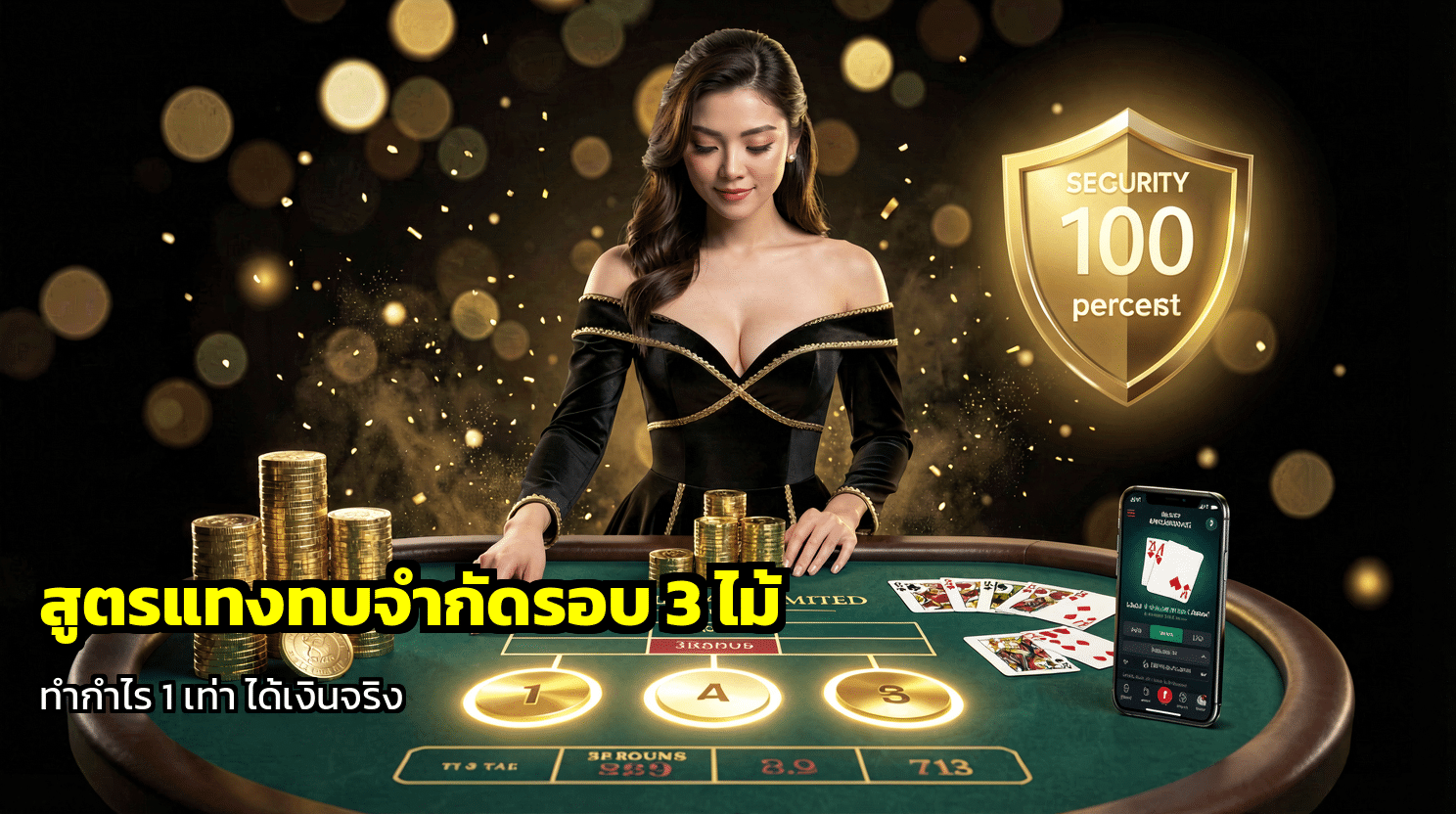 สูตรแทงทบจำกัดรอบ 3 ไม้