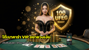 โต๊ะบาคาร่า VIP ขยายวงเงิน